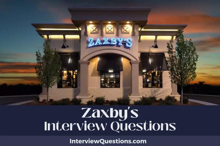 17 Zaxby’s Interview Questions (And Detailed Answers) 2024