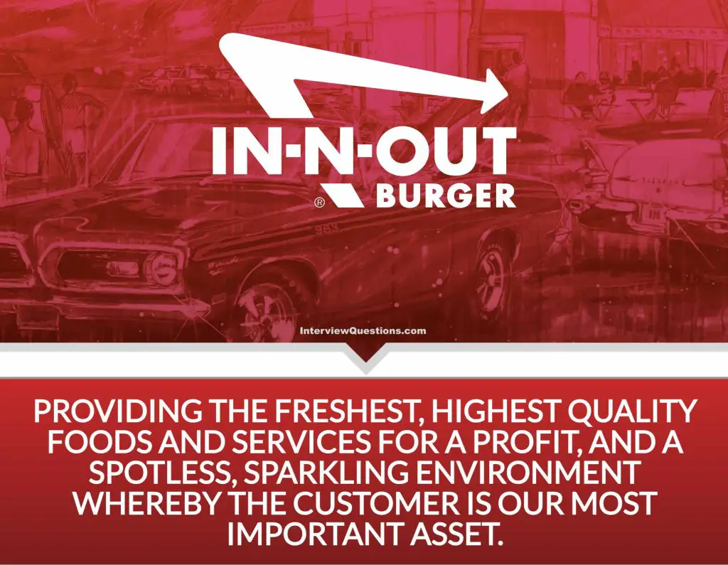 In-N-Out Burger Mission Statement