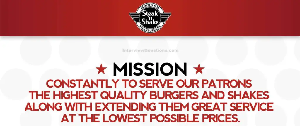 Steak n Shake Mission Statement