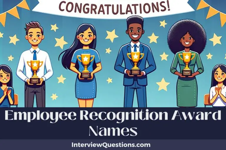765 Employee Recognition Award Names That Inspire