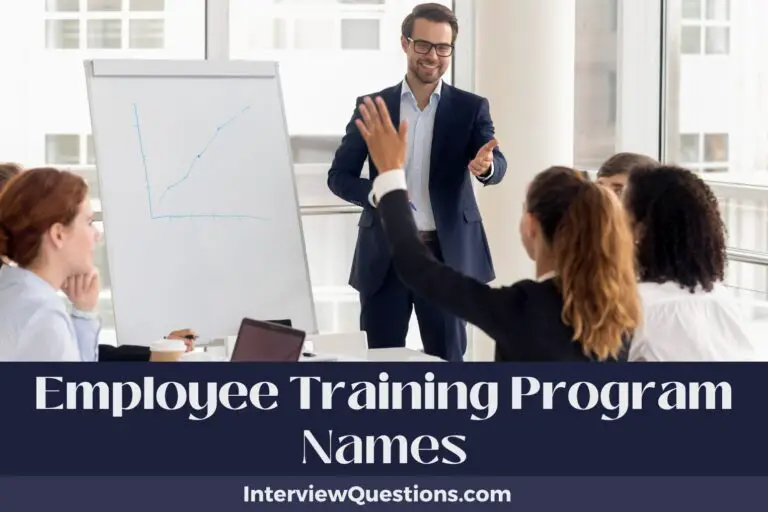 1411 Employee Training Program Names That Spell Success