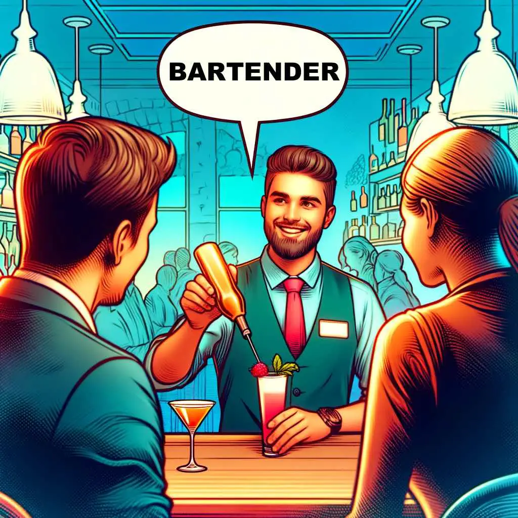 Bartender Illustration