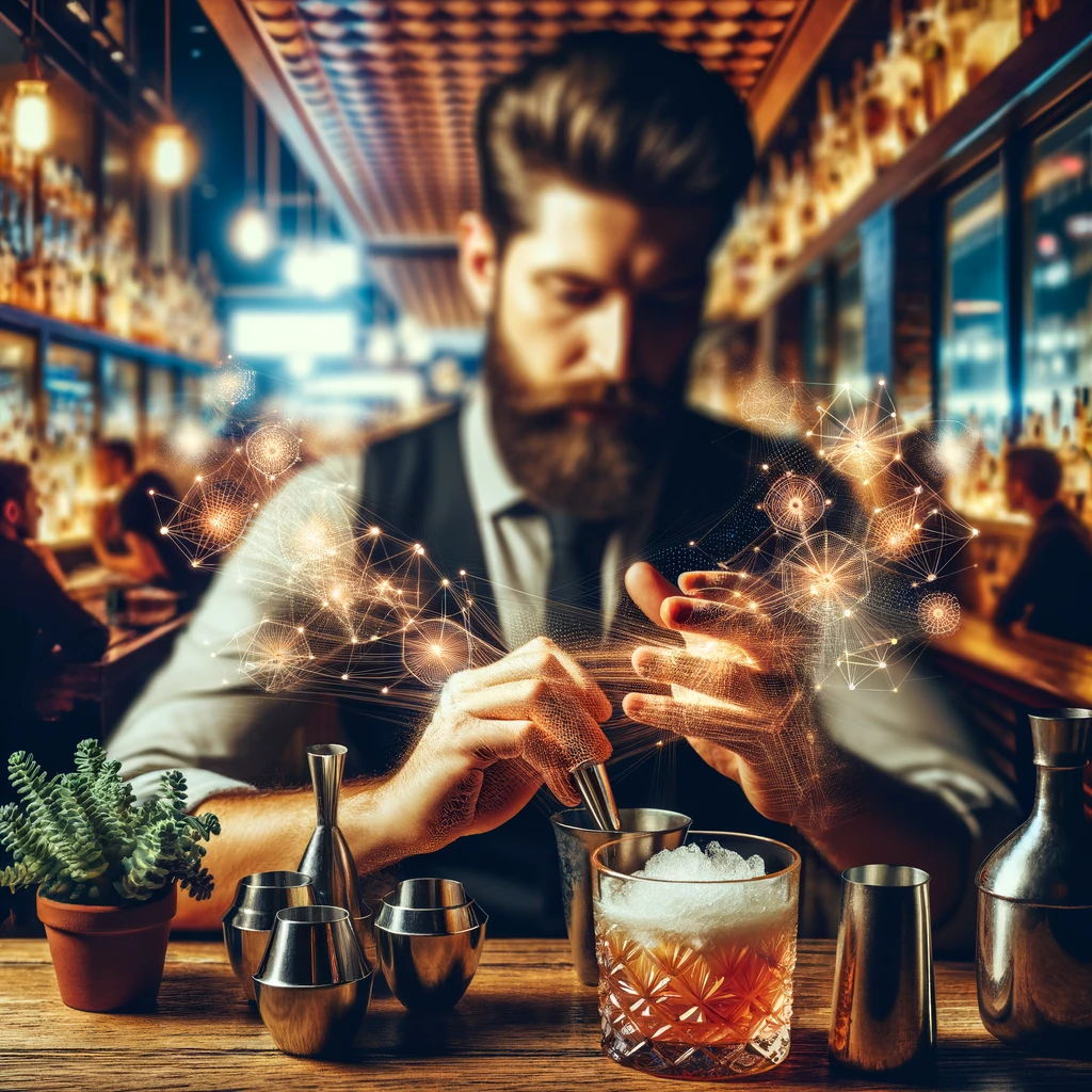 Bartender In A Fast-Paced Environment