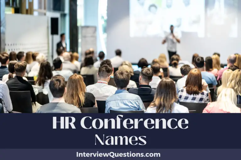 647 HR Conference Names To Recruit Attention In (2023)