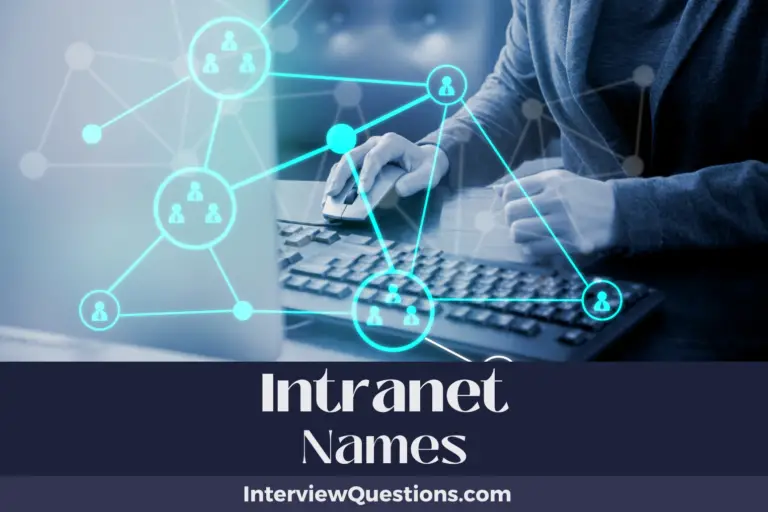 915 Intranet Names That Will Link You to Success (2024)