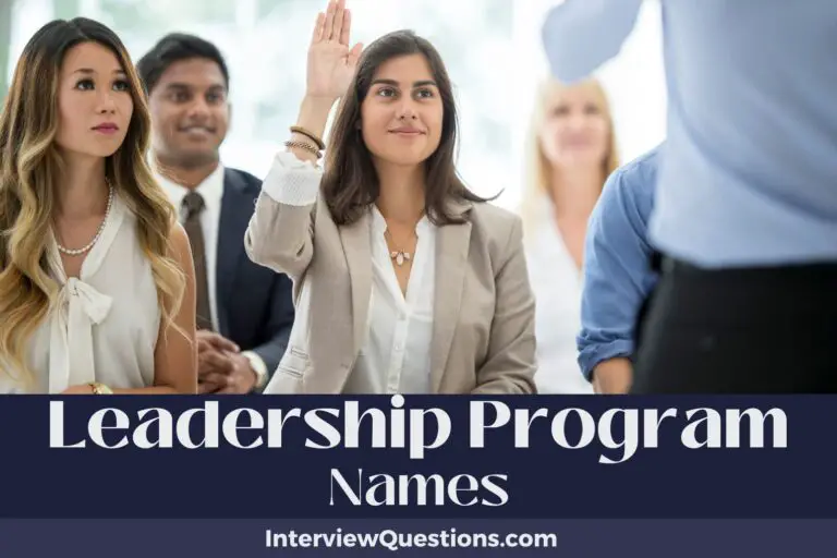 1377 Leadership Program Names To Inspire Future Leaders
