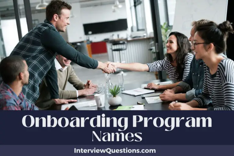 653 Onboarding Program Names To Inspire Your New Hires