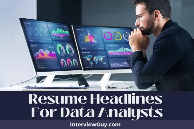 709 Resume Headlines For Data Analysts To Impress Recruiters