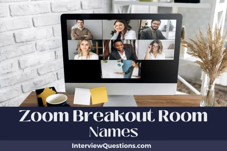 723 Zoom Breakout Names To Break Out Of The Ordinary