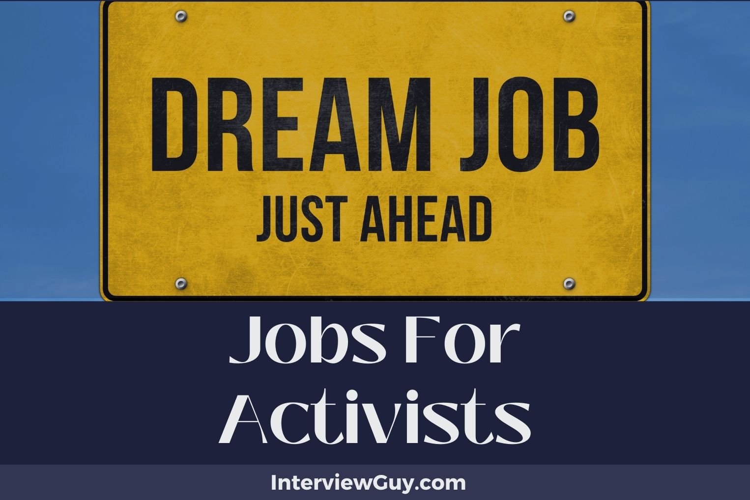 Jobs For Activists