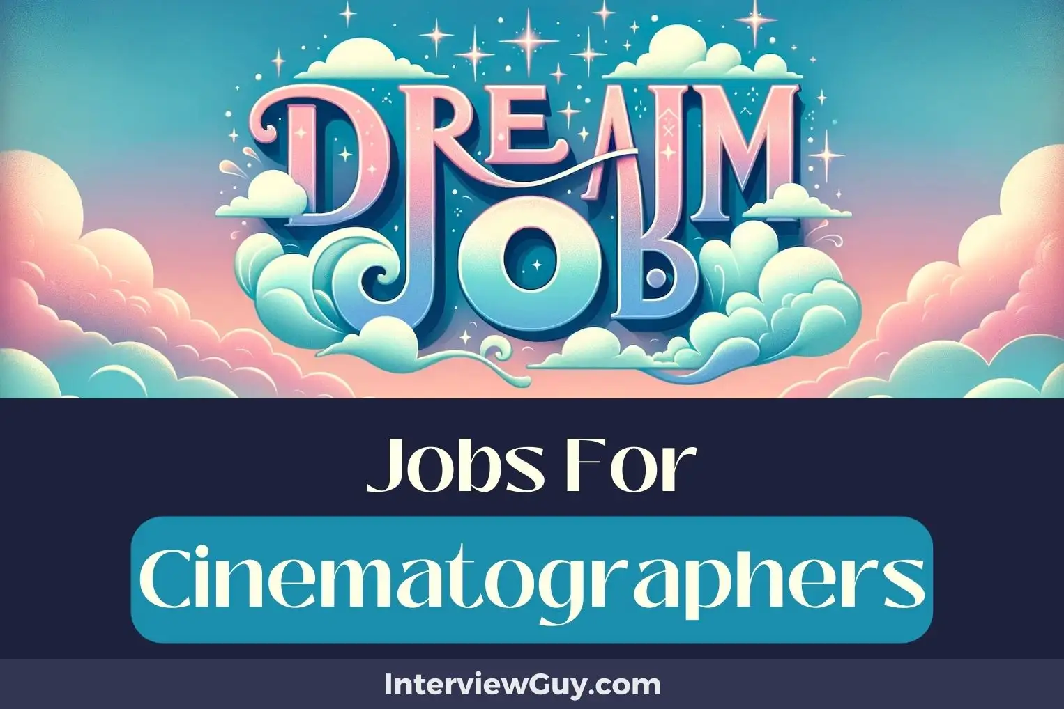 Jobs For Cinematographers