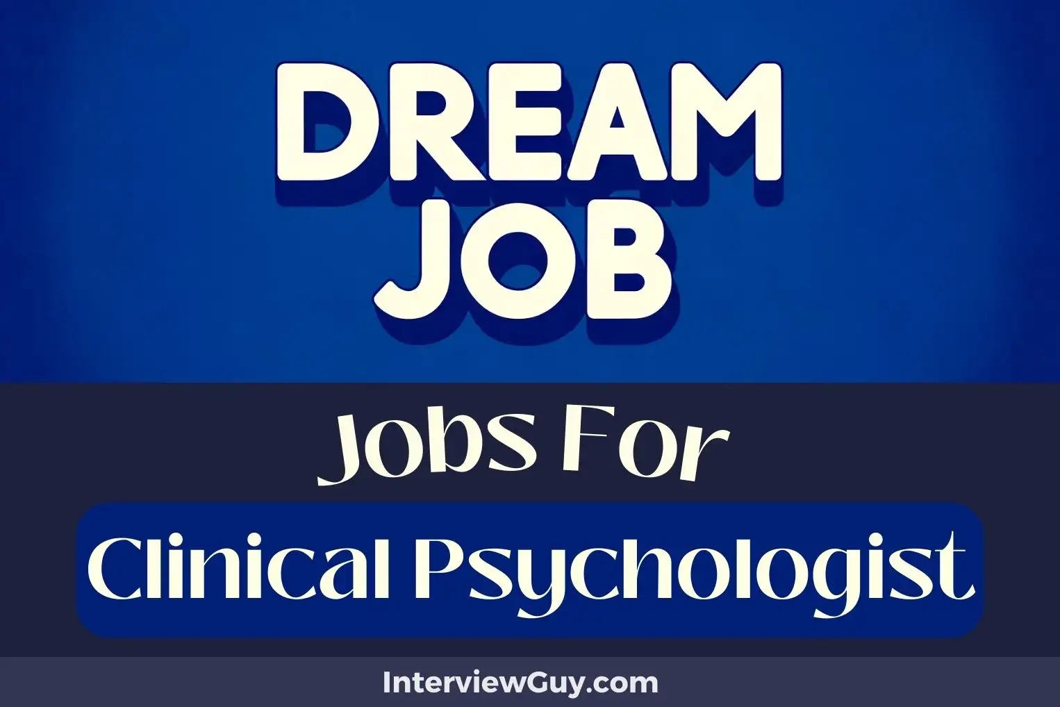 Jobs For Clinical Psychologist