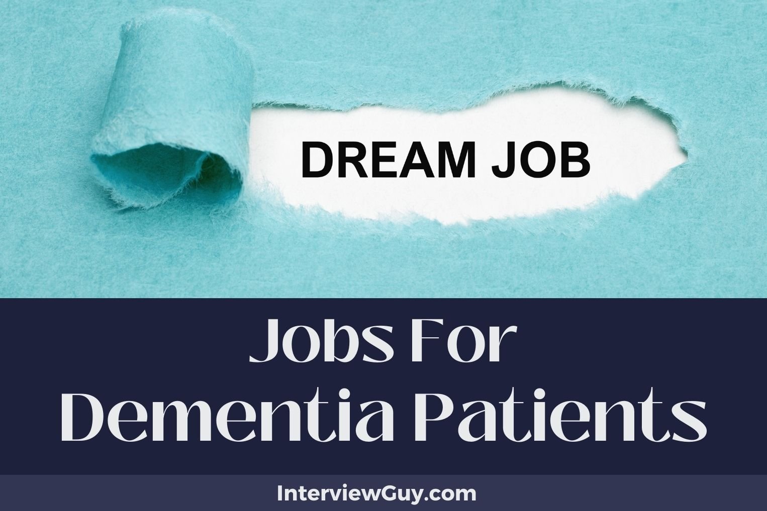 Jobs For Dementia Patients