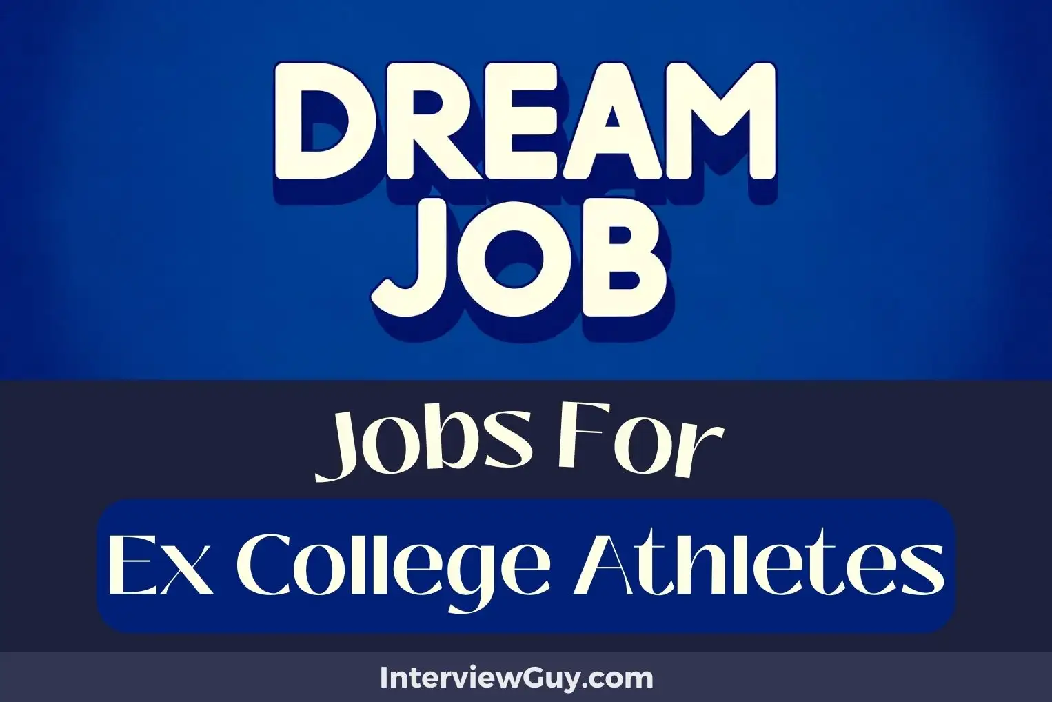 Jobs For Ex College Athletes