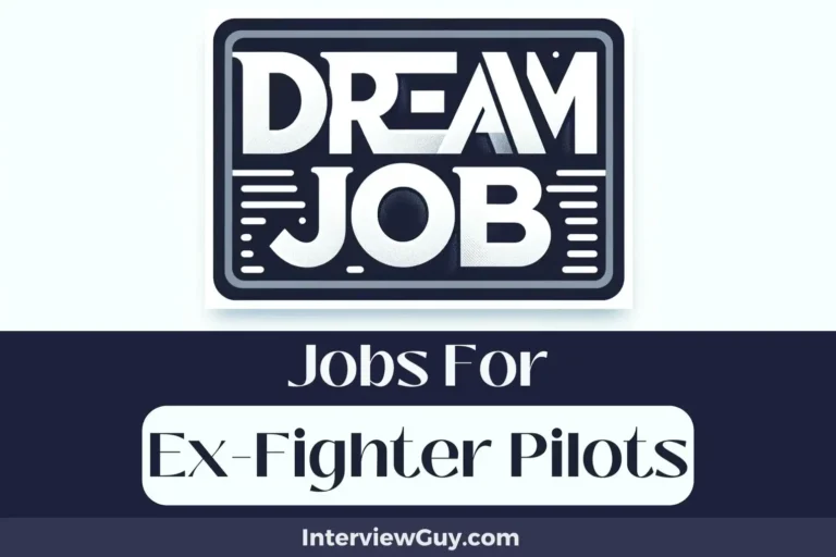 32 Jobs For Ex Fighter Pilots (Target: Success)