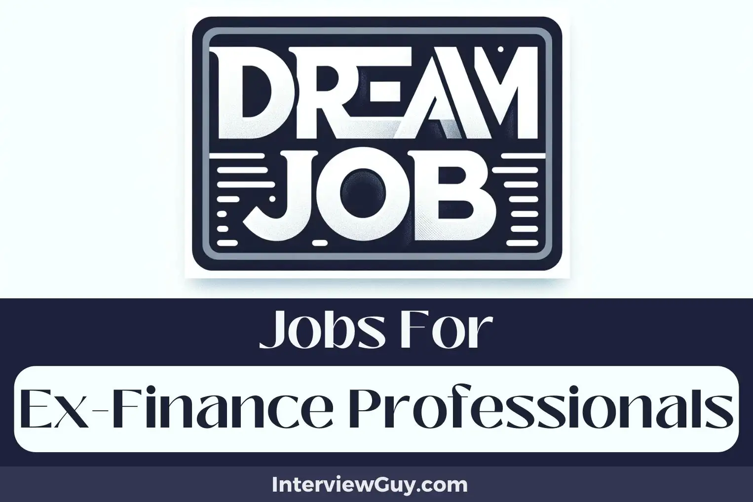 Jobs For Ex Finance Professionals