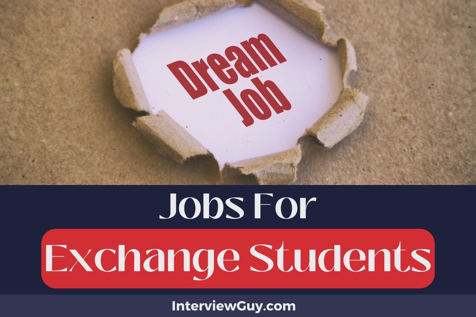 Jobs For Exchange Students