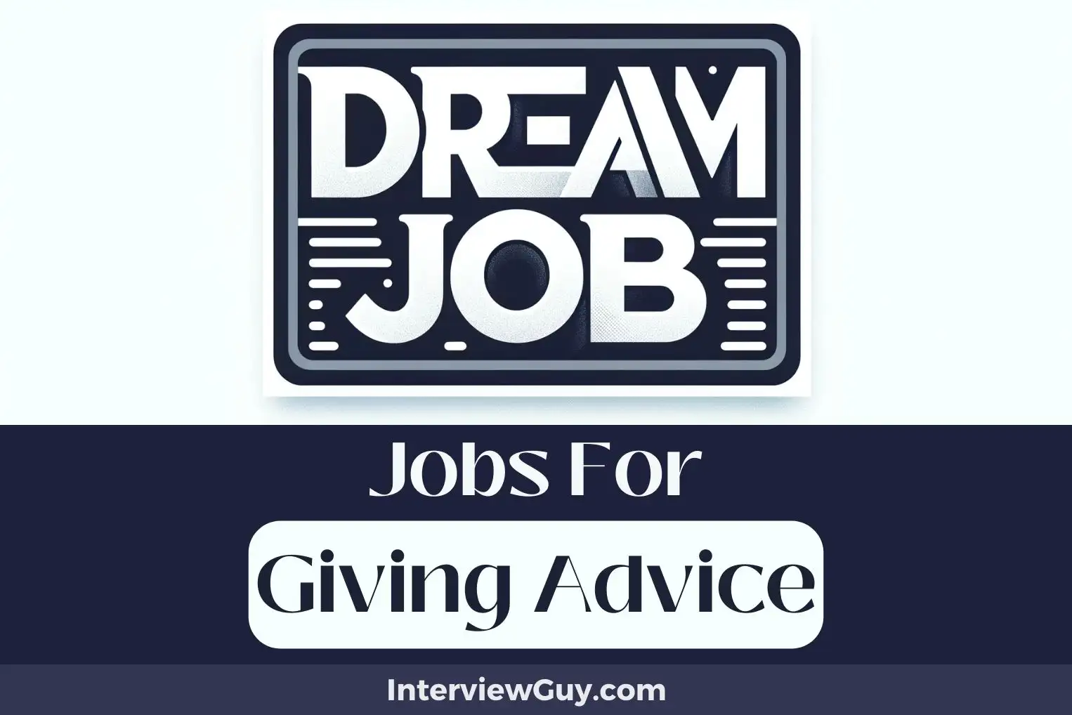 Jobs For Giving Advice