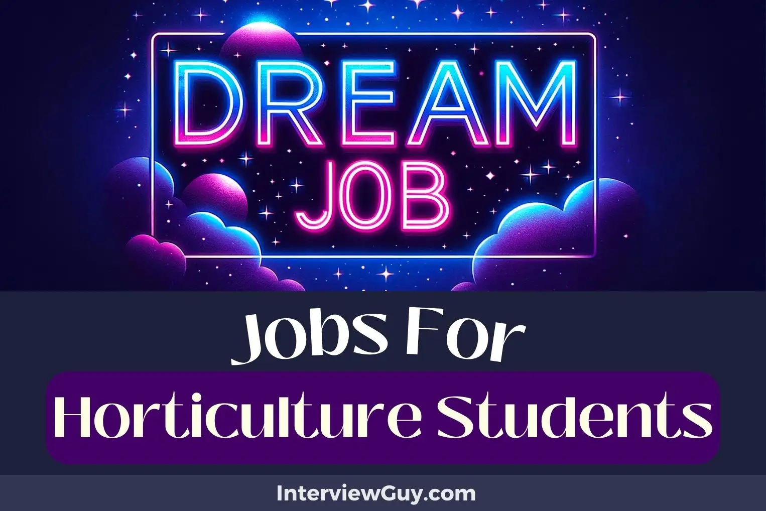 Jobs For Horticulture Students