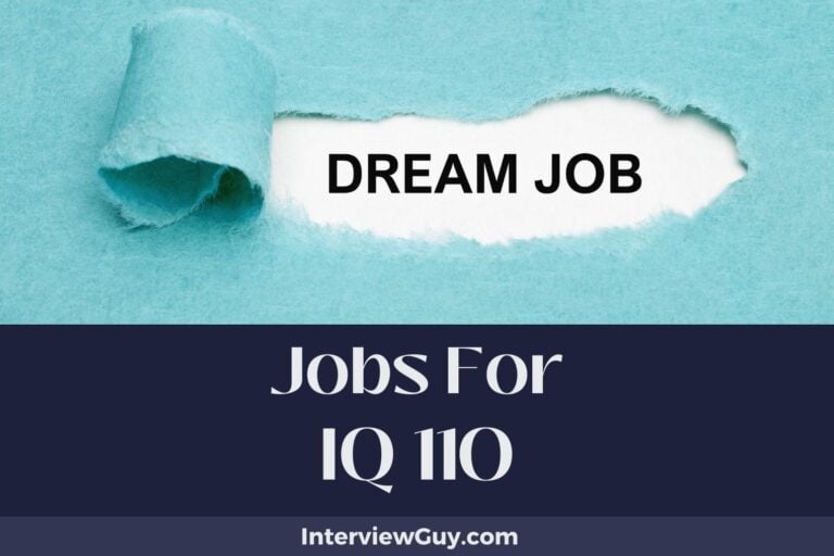 30 Jobs For IQ 110 (Strategic Mind Moves)