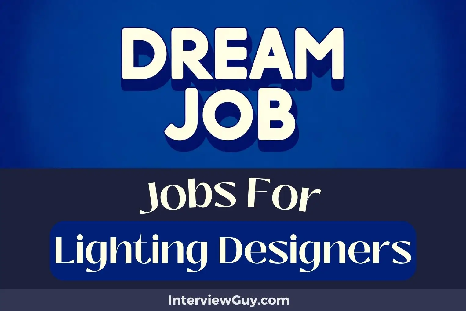 Jobs For Lighting Designers