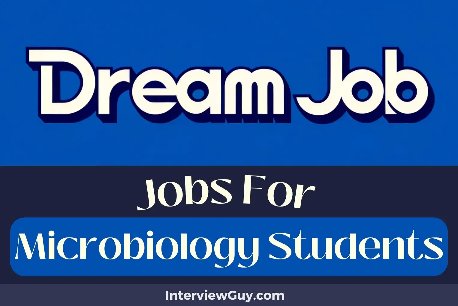 Jobs For Microbiology Students