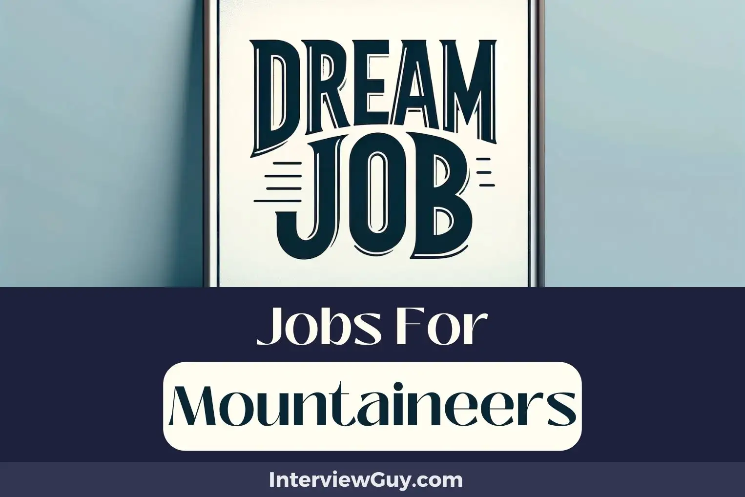 Jobs For Mountaineers