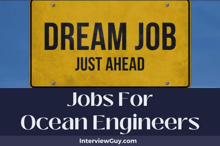 29 Jobs For Ocean Engineers (Depth of Success)