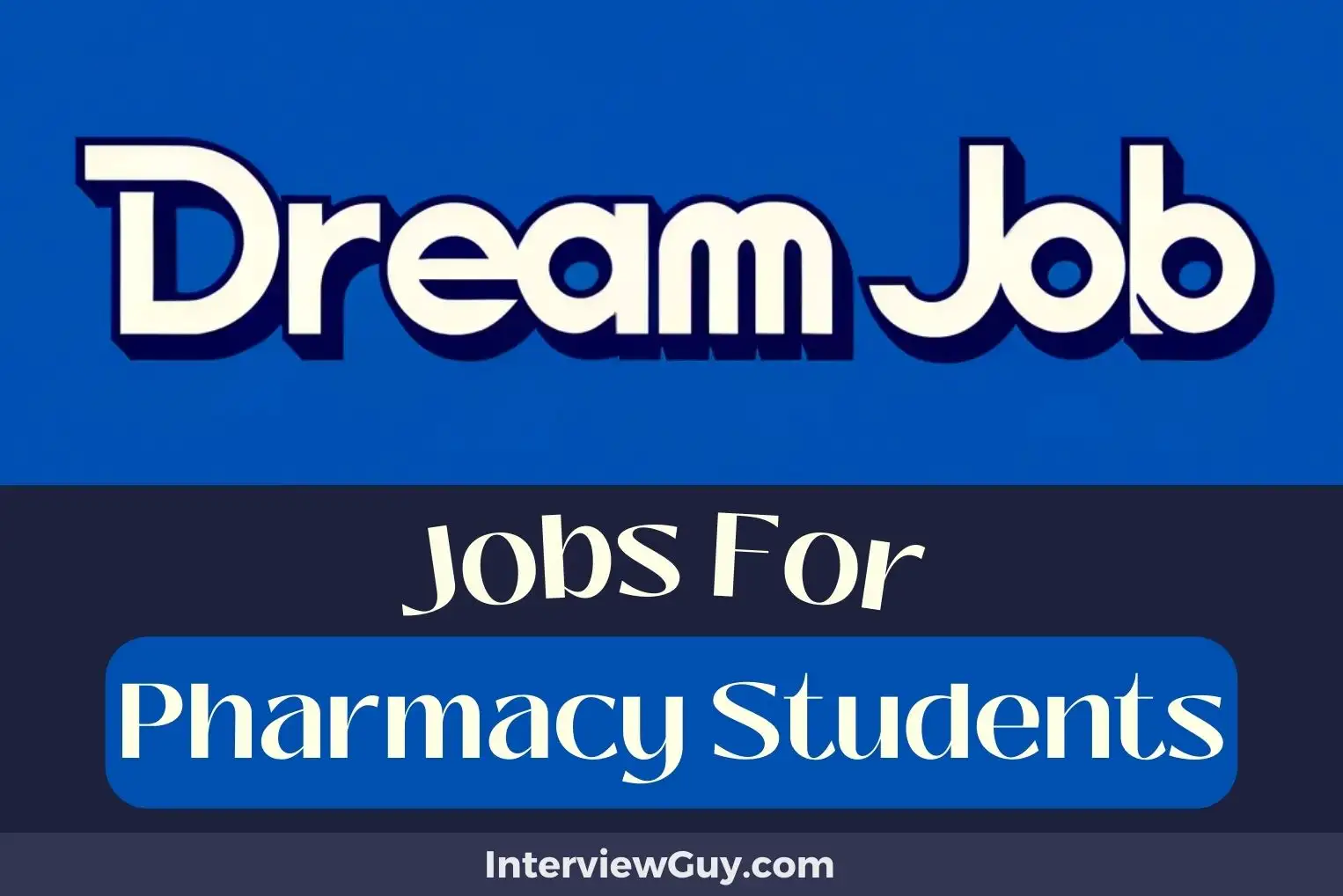 Jobs For Pharmacy Students