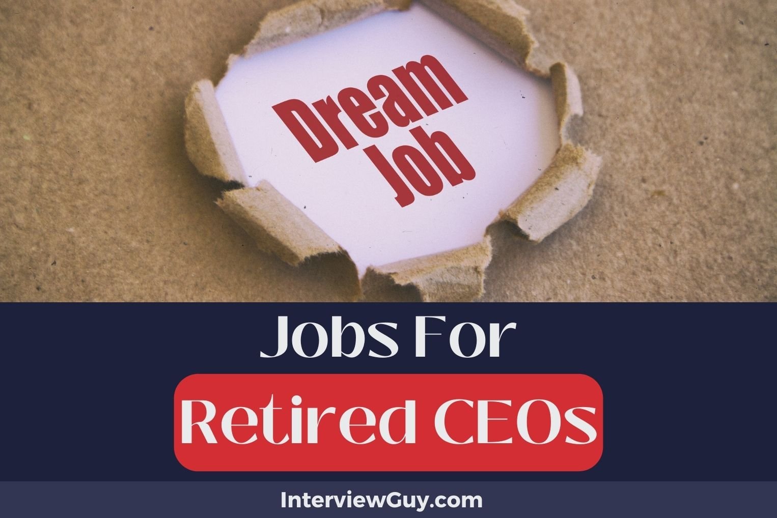 Jobs For Retired CEOs