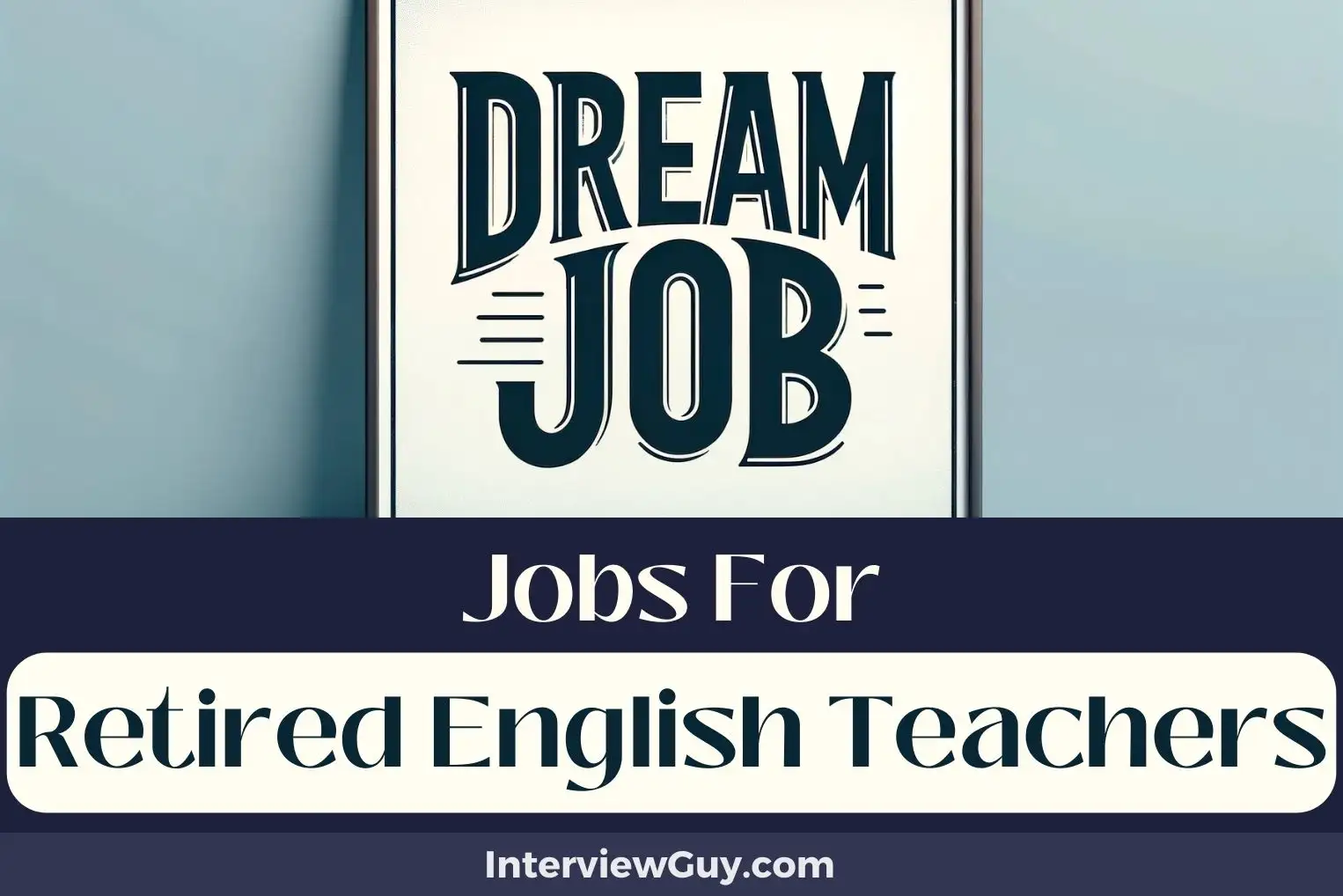 Jobs For Retired English Teachers