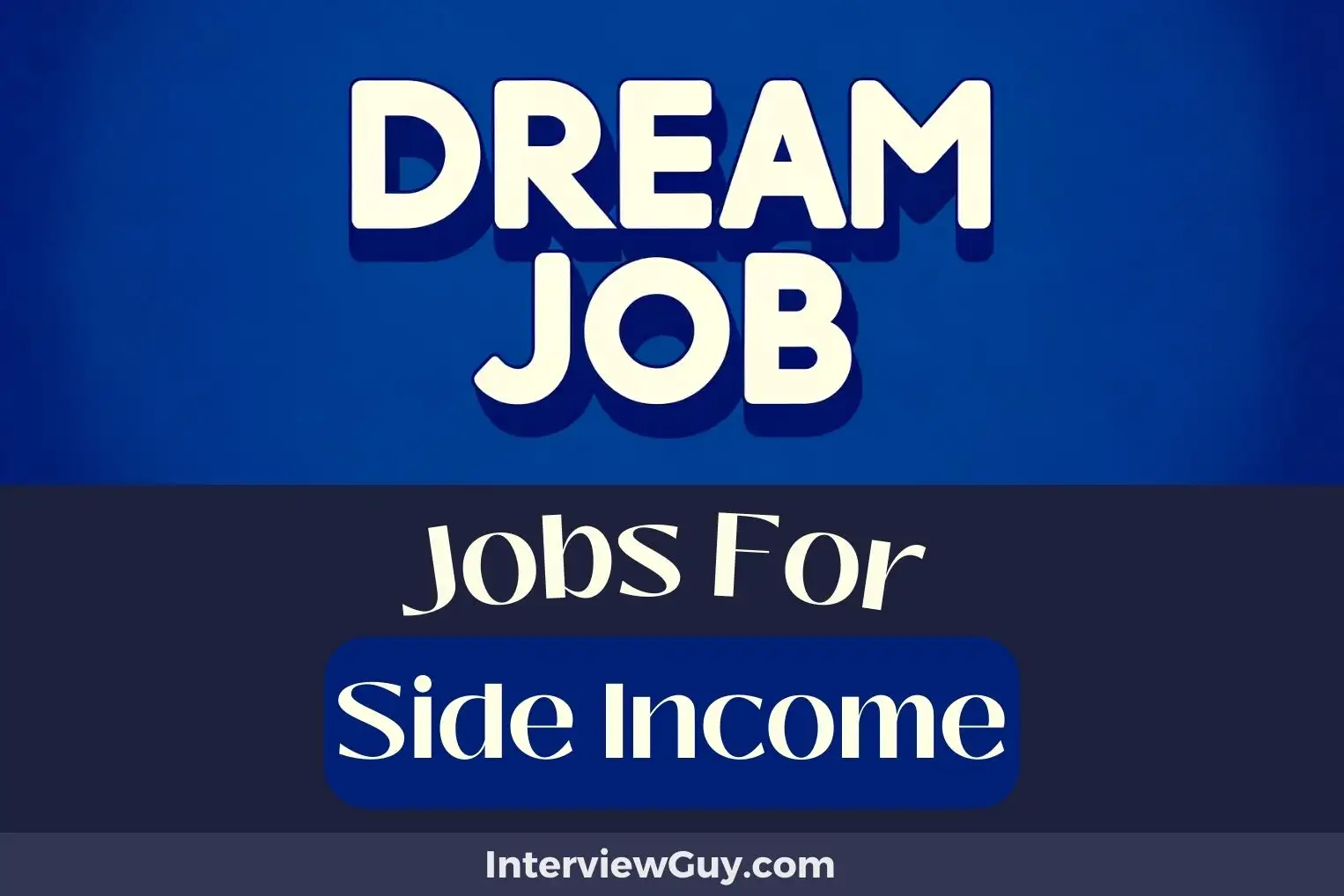 Jobs For Side Income