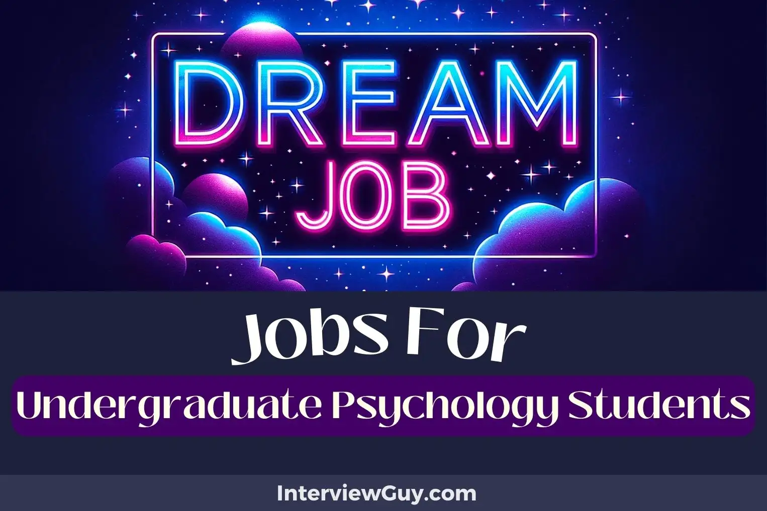 Jobs For Undergraduate Psychology Students