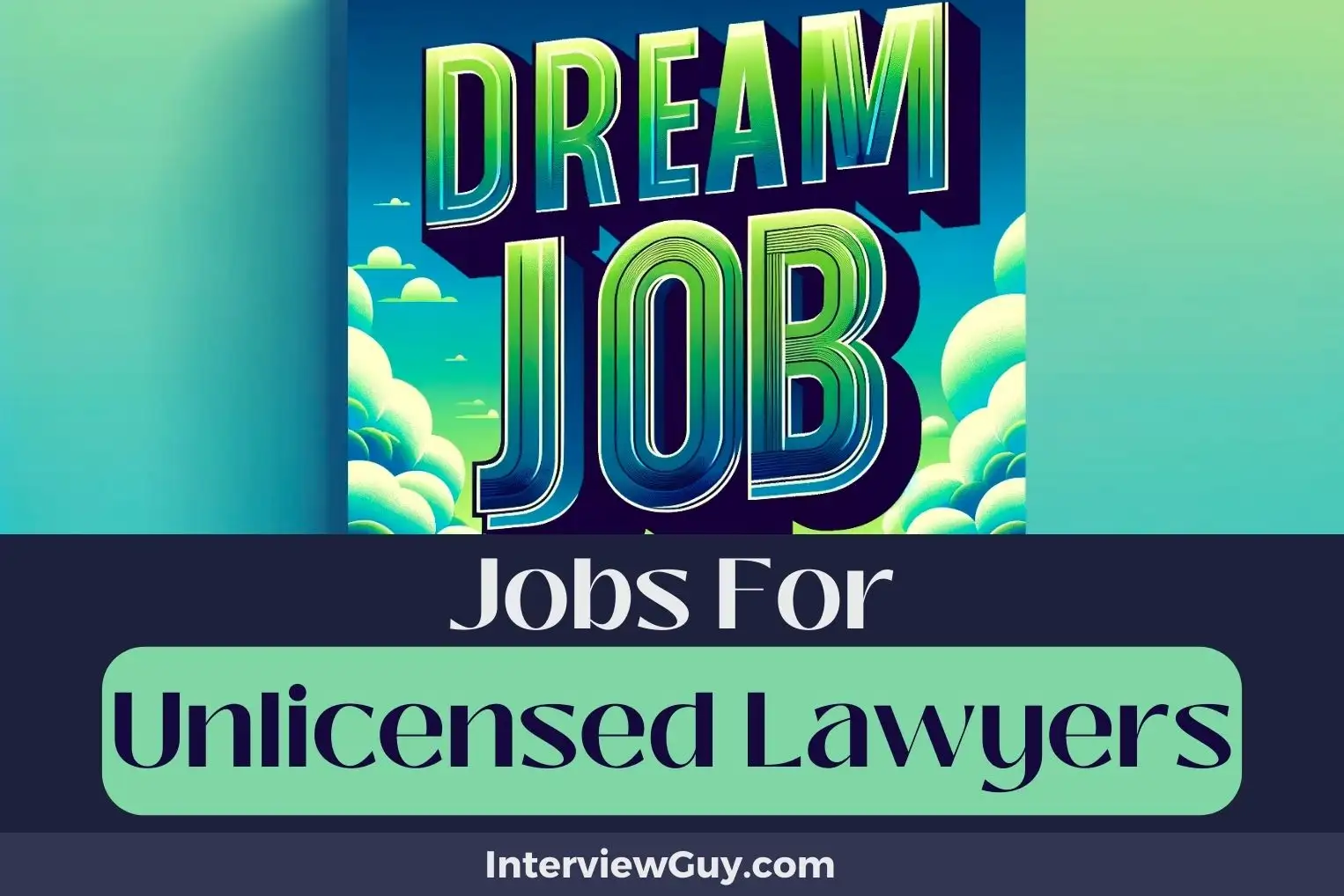 Jobs For Unlicensed Lawyers