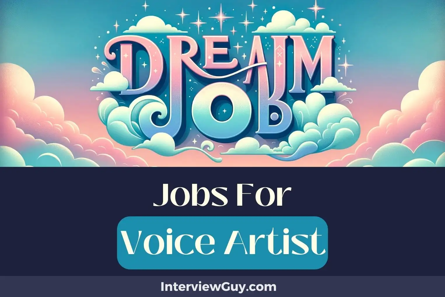 Jobs For Voice Artist