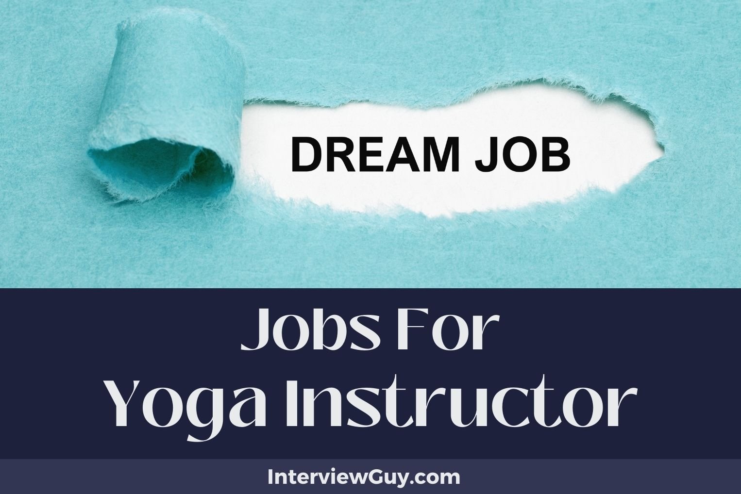 Jobs For Yoga Instructor