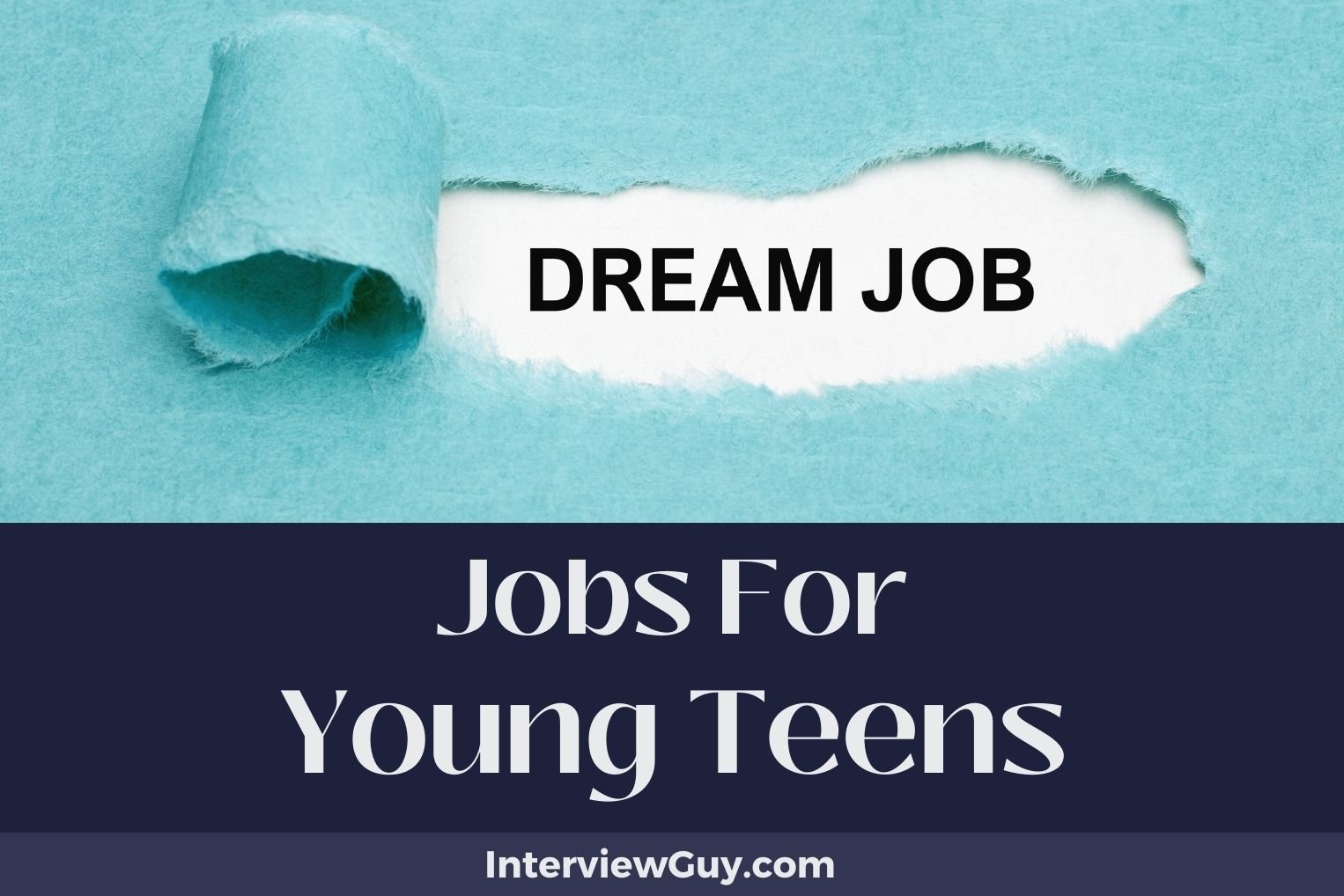 Jobs For Young Teens