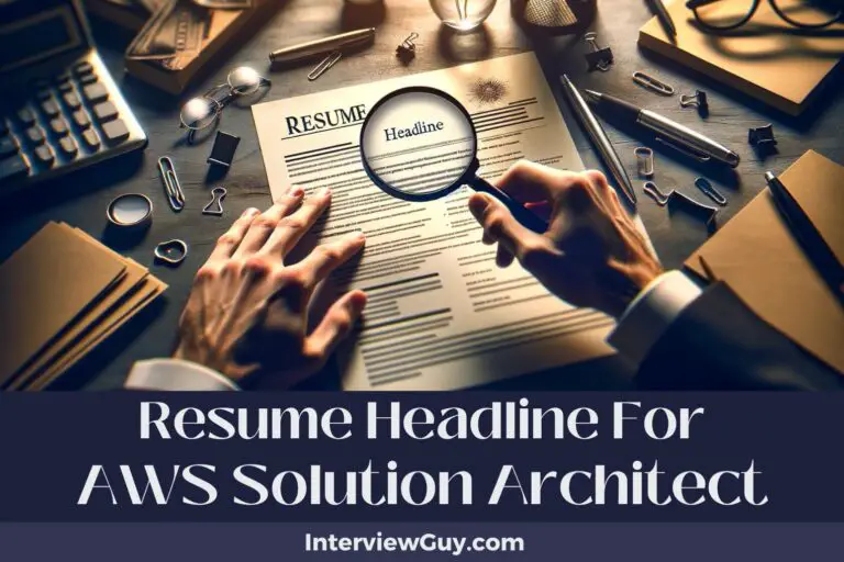 444 Resume Headlines for AWS Solution Architects (Build Your Brand)