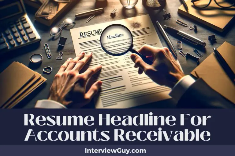 357 Resume Headlines for Accounts Receivables (Credit Your Growth)