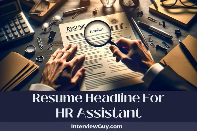 444 Resume Headlines for HR Assistants (Talent Triumph)