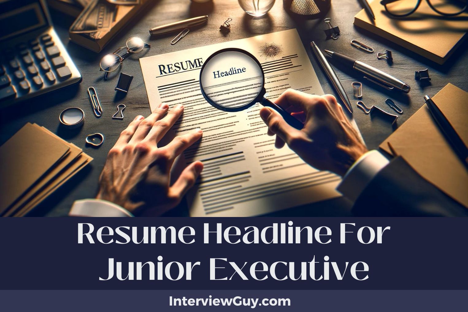 Resume Headline For Junior