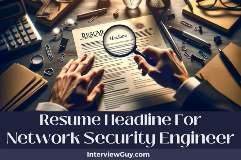 443 Resume Headlines for Network Security Engineers (Hack Your Future)