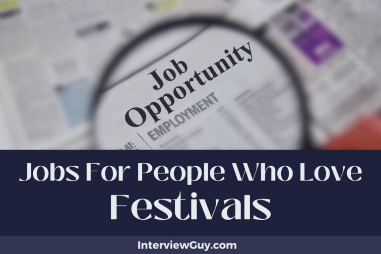32 Jobs For People Who Love Festivals (Stage Stars Shine!)