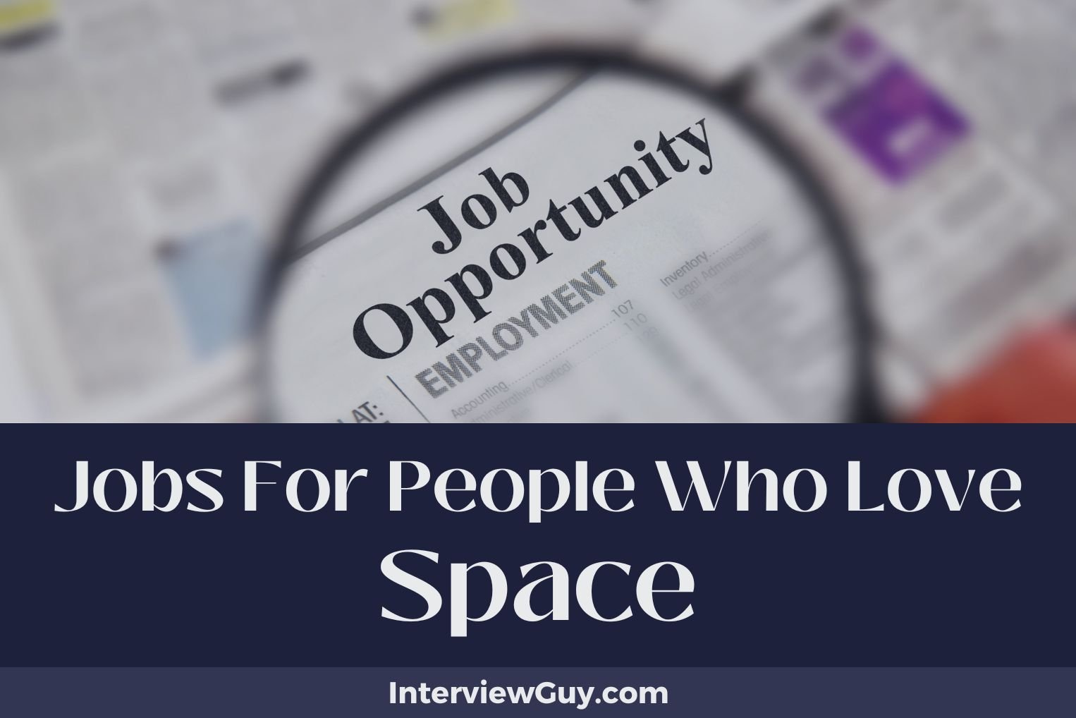 jobs for people who love space