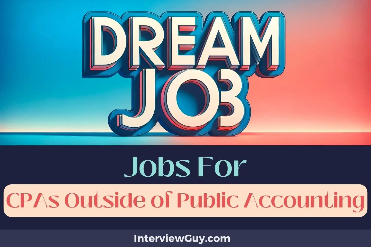 Jobs For CPAs Outside of Public Accounting
