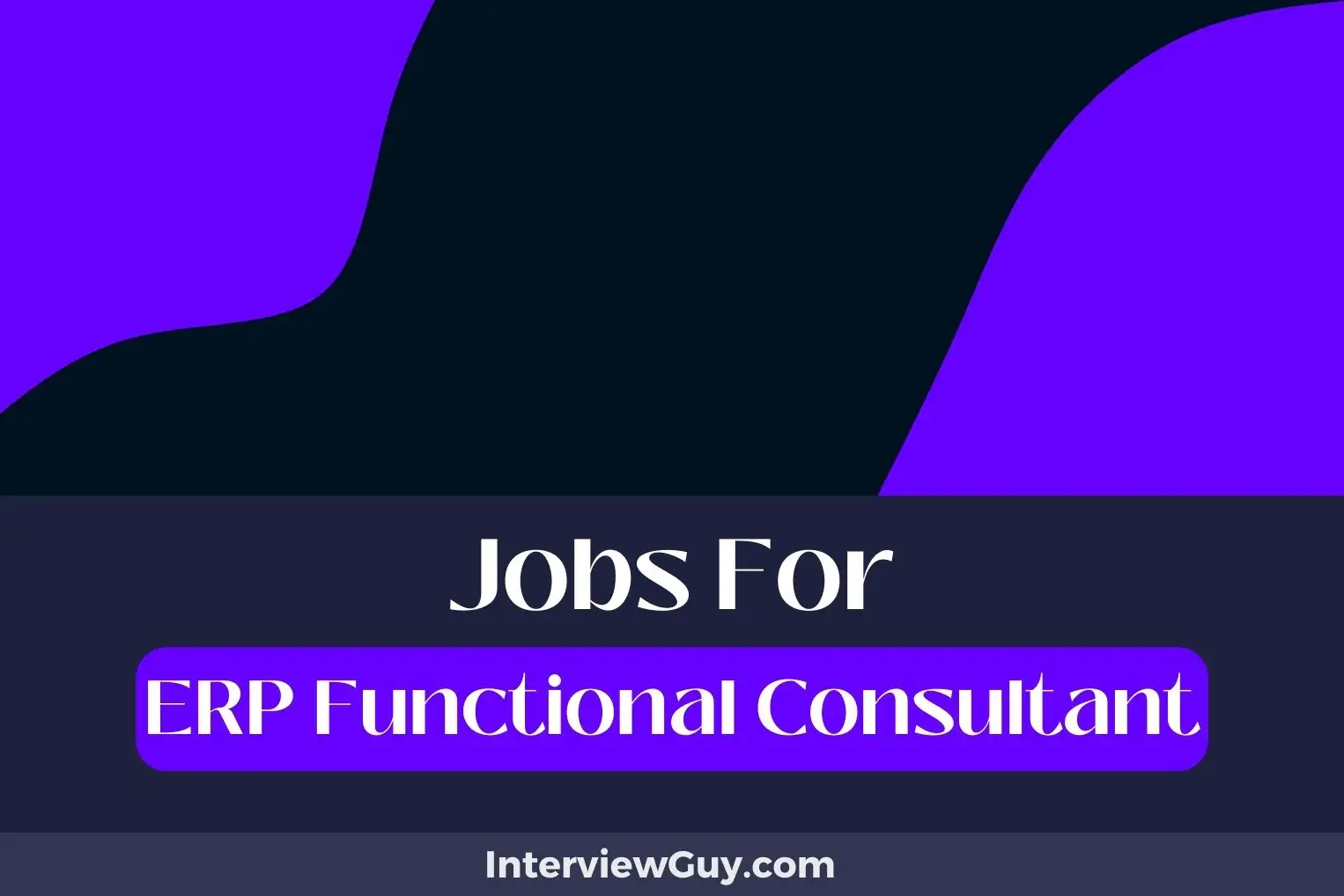 Jobs For ERP Functional Consultant