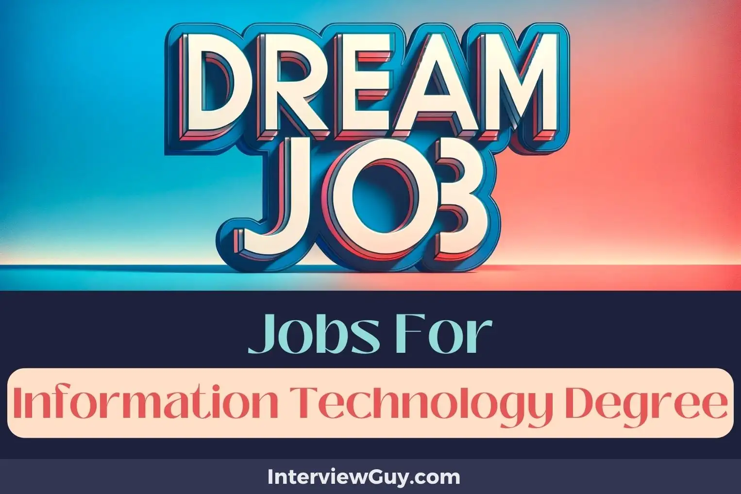 Jobs For Information Technology Degree