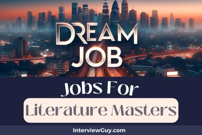29 Jobs For Literature Masters (Metaphor Mavens Move!)