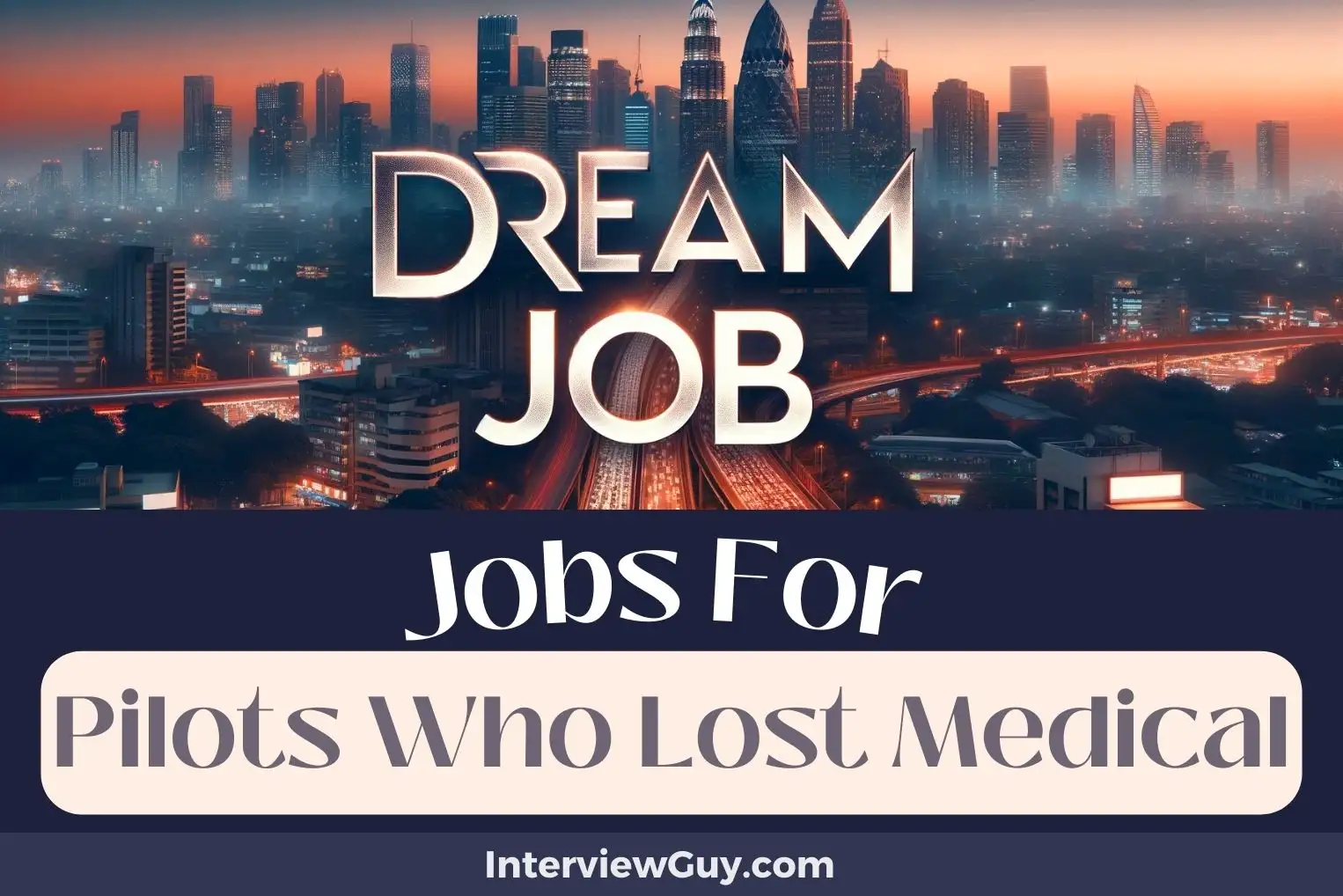Jobs For Pilots Who Lost Medical