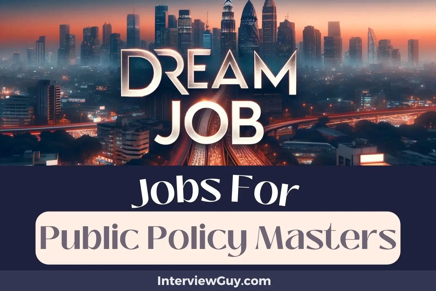 Jobs For Public Policy Masters